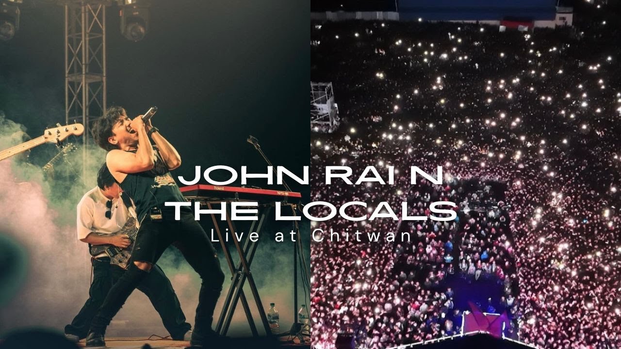 JOHN RAI n THE LOCALS || ALWAYS ROCKS THE STAGE✌️ || LIVE AT CHITWAN || BADAL SARI NEW SONG❤️ ||