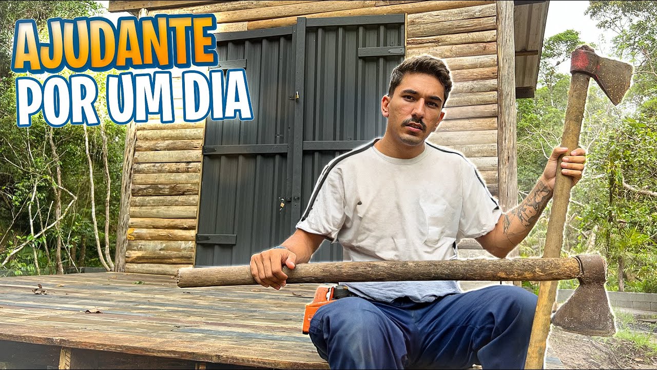 Sendo AJUDANTE de PEDREIRO por UM DIA #19