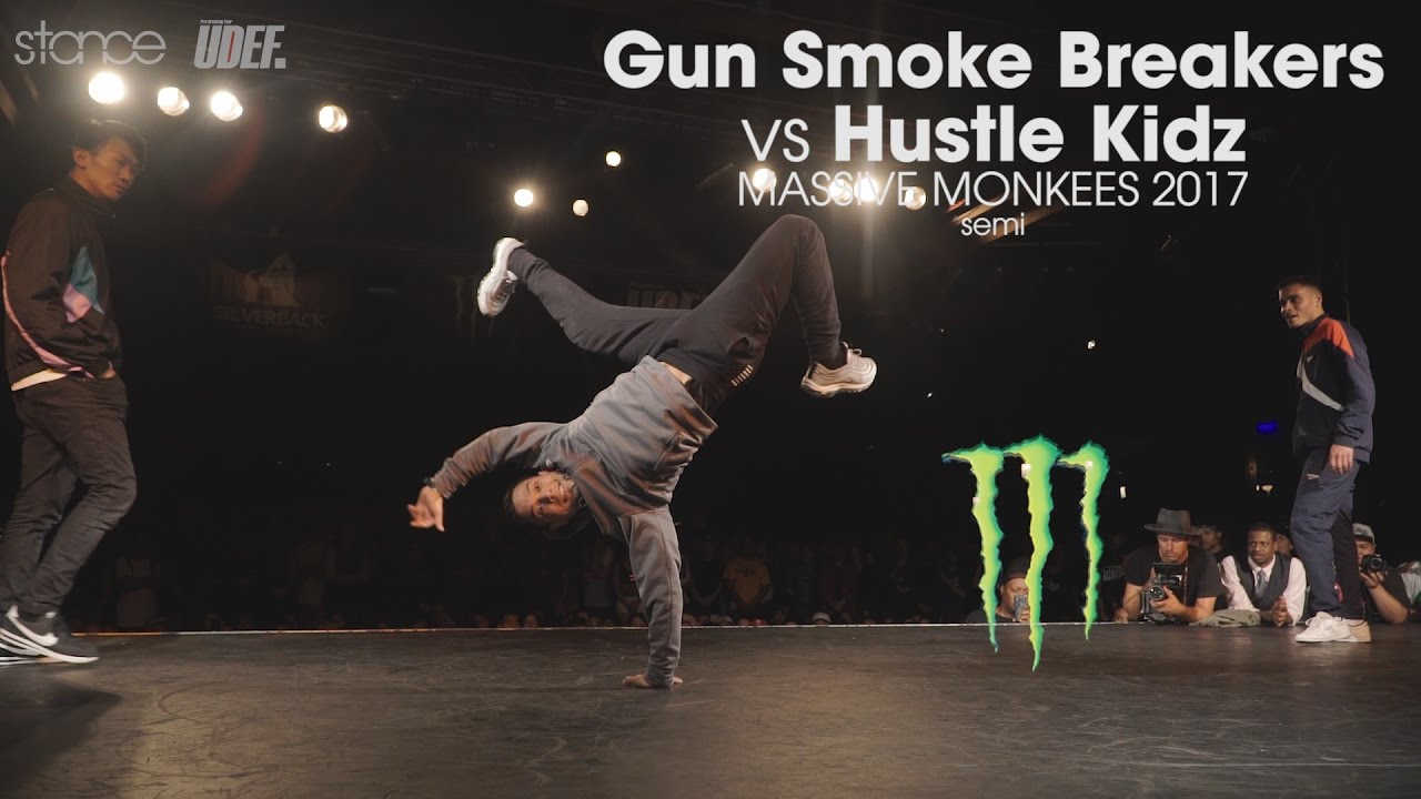Gun Smoke Breakers vs Hustle Kidz // .stance // Massive Monkees Day 2017 - UDEF