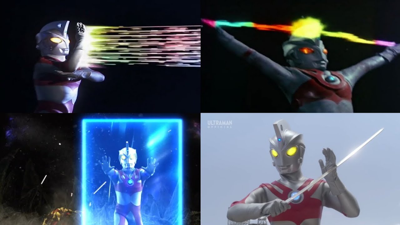 Ultraman Ace All Technique