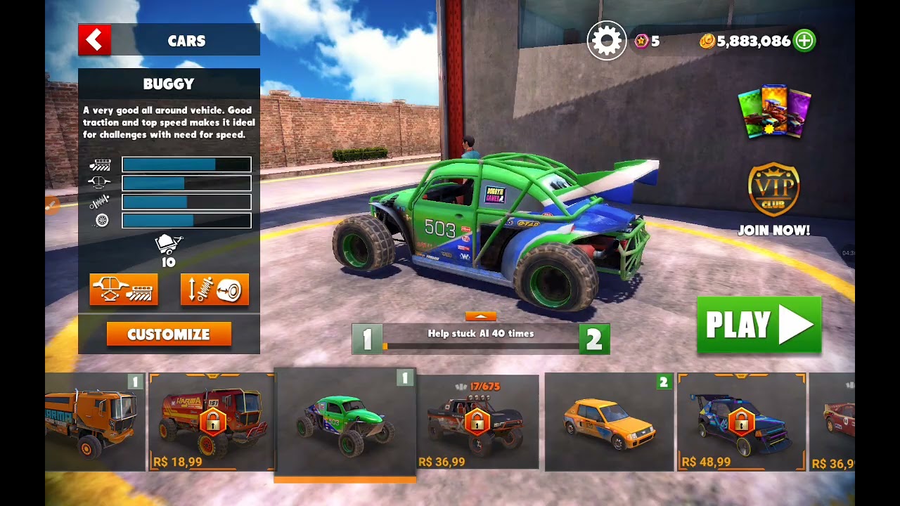 Jogando off the road