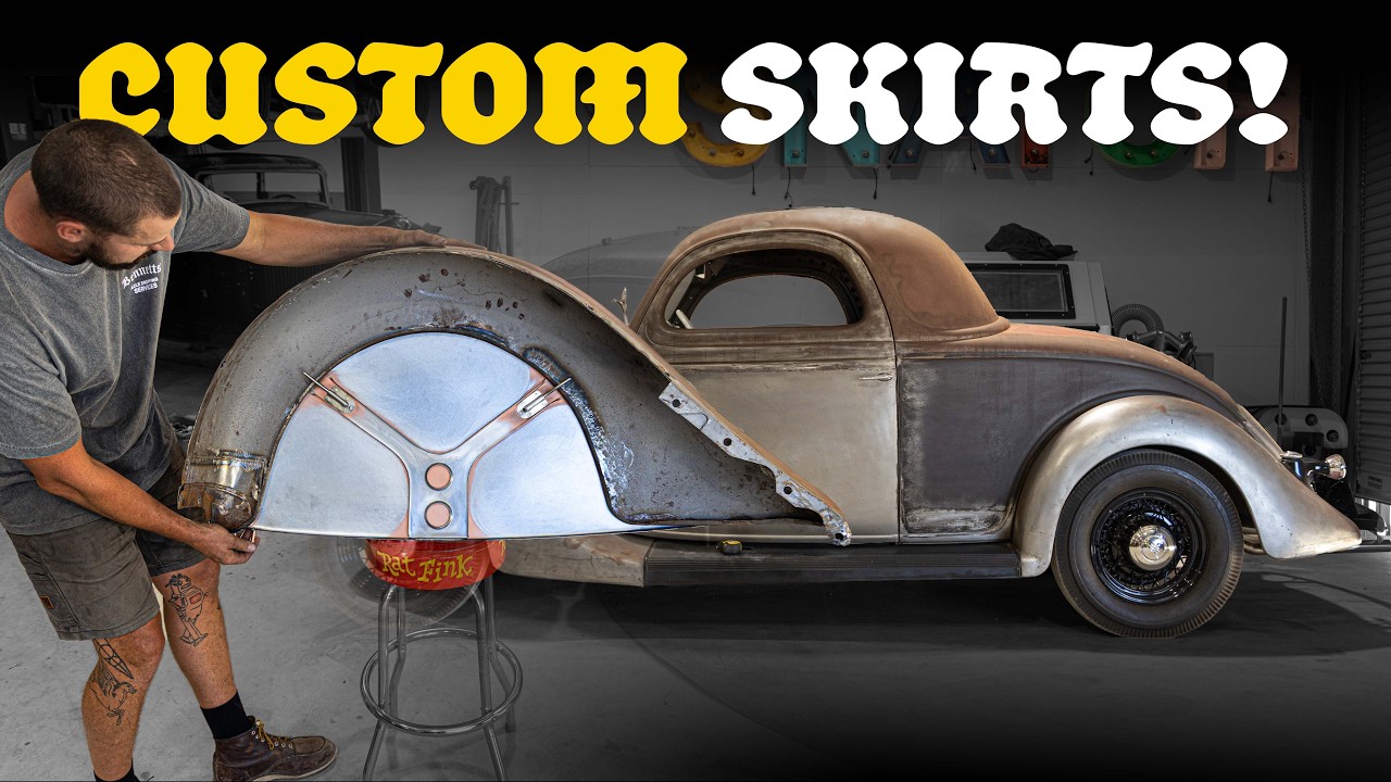 Building a Subframe for Custom Hot Rod Skirts | Press Forming Perfection – ’35 3 Window