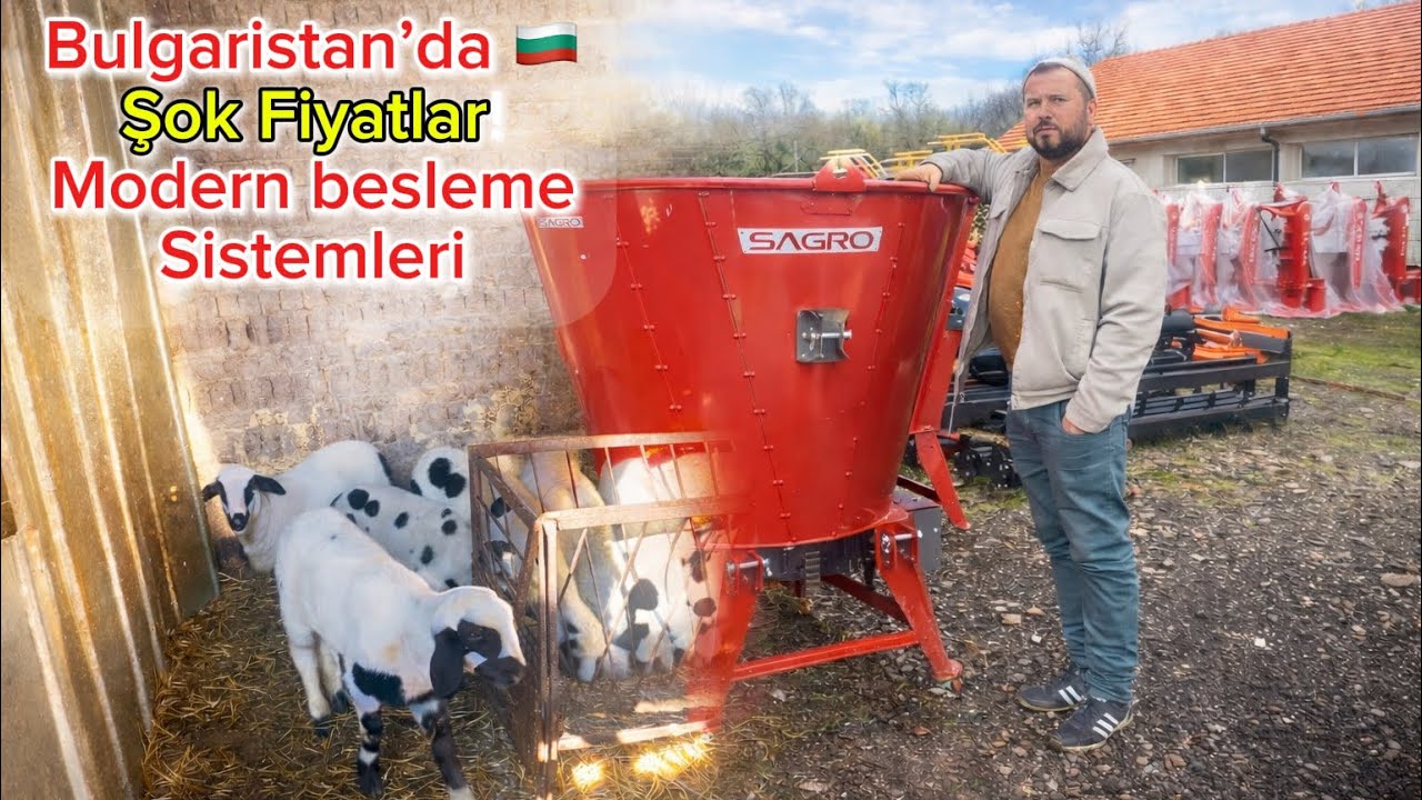 Bulgaristan’da 🇧🇬 Yem karma makinası satın aldık~ Fiyatlar ve bilgilendirme
