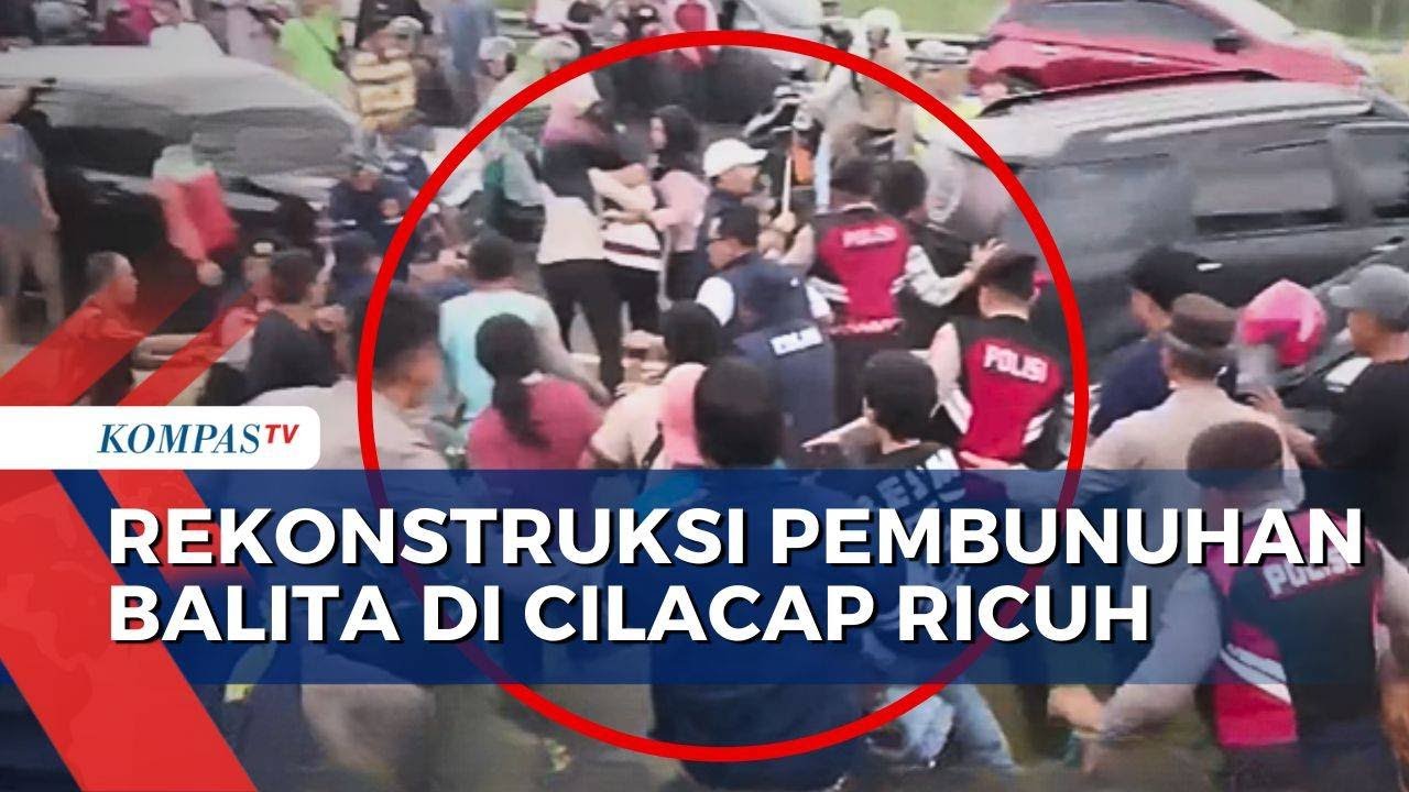Geram! Warga Nyaris Hajar Tersangka Pembunuhan Balita di Cilacap saat Rekonstruksi | INDO UPDATE