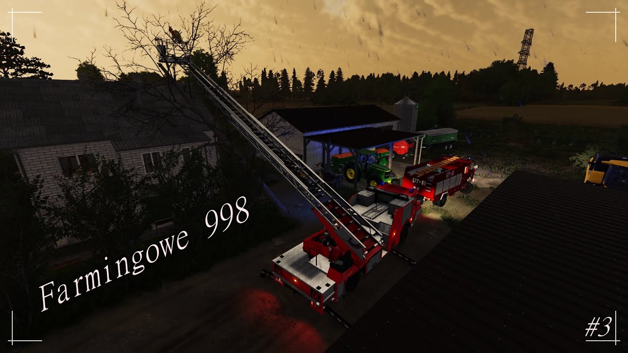 [FS22] Drzewo uszkodziło dach | Farmingowe 998 #3