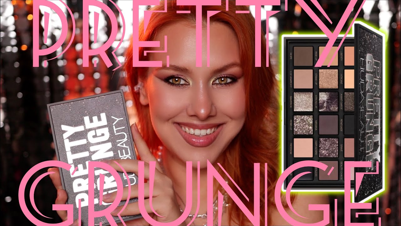 HUDA BEAUTY PRETTY GRUNGE PALETTE | ОБЗОР ПАЛЕТКИ | ТУТОРИАЛЫ ПЯТИ МАКИЯЖЕЙ