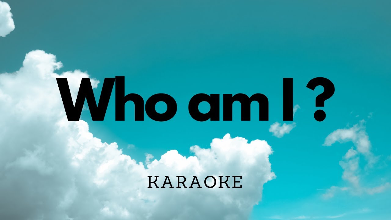Who am I (Peter Pan) | Karaoke | Piano Accompaniment | Trinity