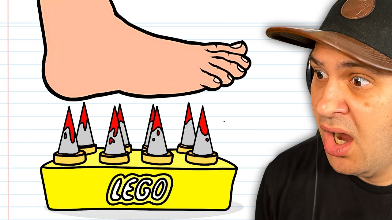 DRAWING THE MOST PAINFUL SITUATIONS! | Draw One Part