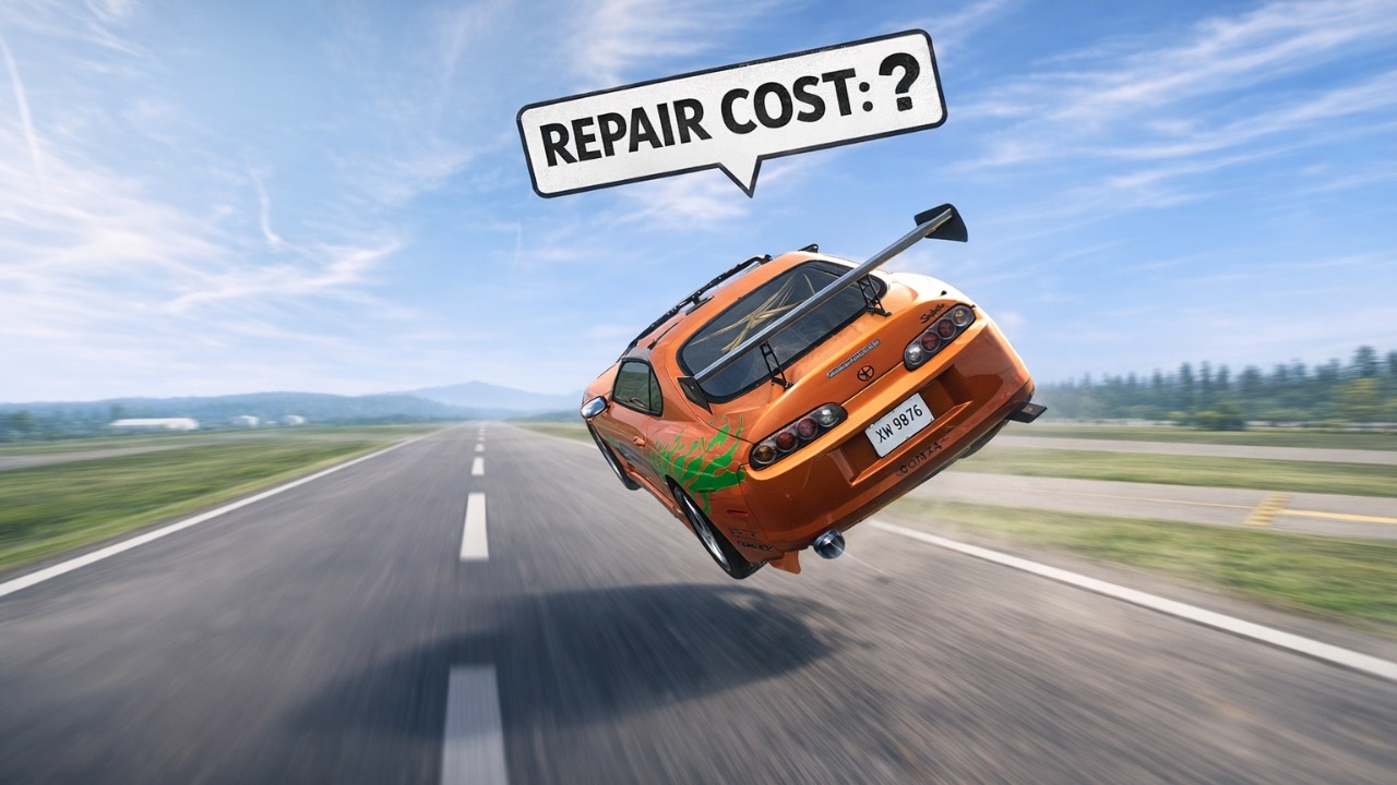 Which Car Can Survive 700 MPH Instant Acceleration? | With Total Repair Cost |#beamngdrive