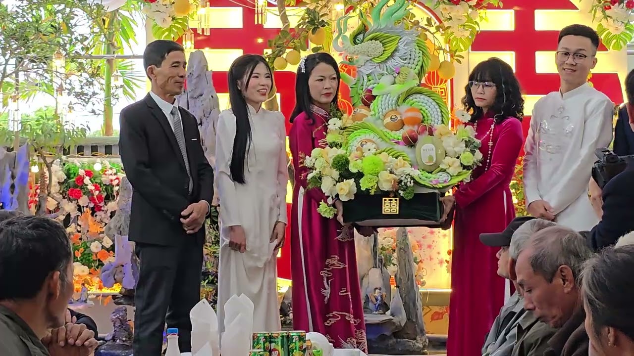 Lễ cưới p2 tại nhà gái, Chanh chử, Vĩnh Thịnh, Hải Phòng ngày 27/12/2025
