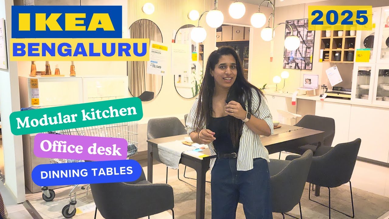 What’s New at IKEA Bangalore (2025)? Dining, Kitchen & Office Setups with Prices | Part 2