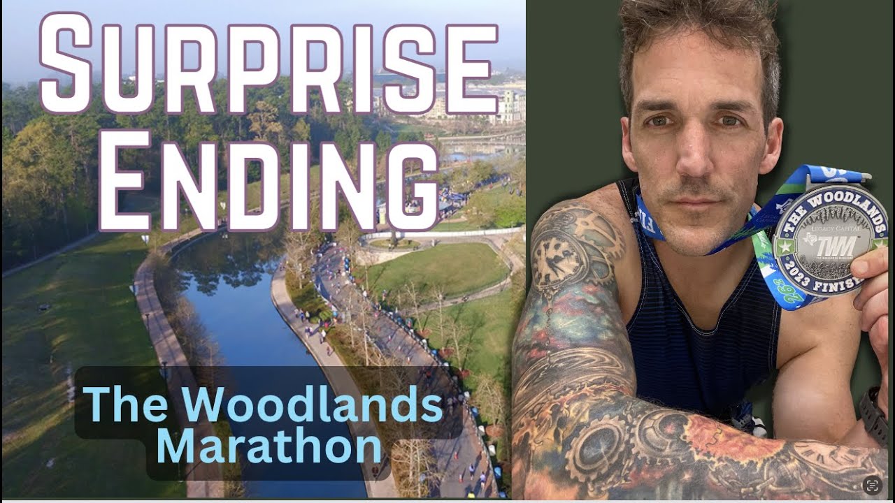 Sub 3:00:00⁉️The Woodlands Marathon 2023 - EPIC