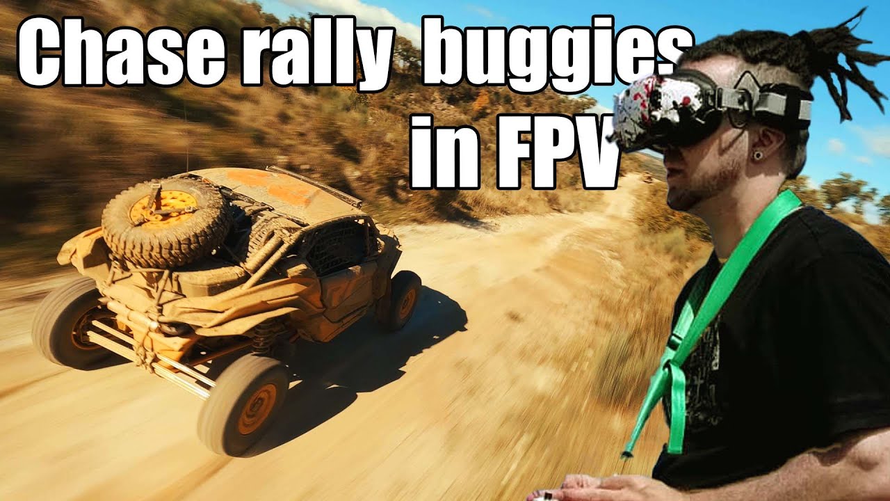 Chasing rally buggies with an FPV drone in Portugal - V1 - GoPro Hero 10 Black - DJI FPV