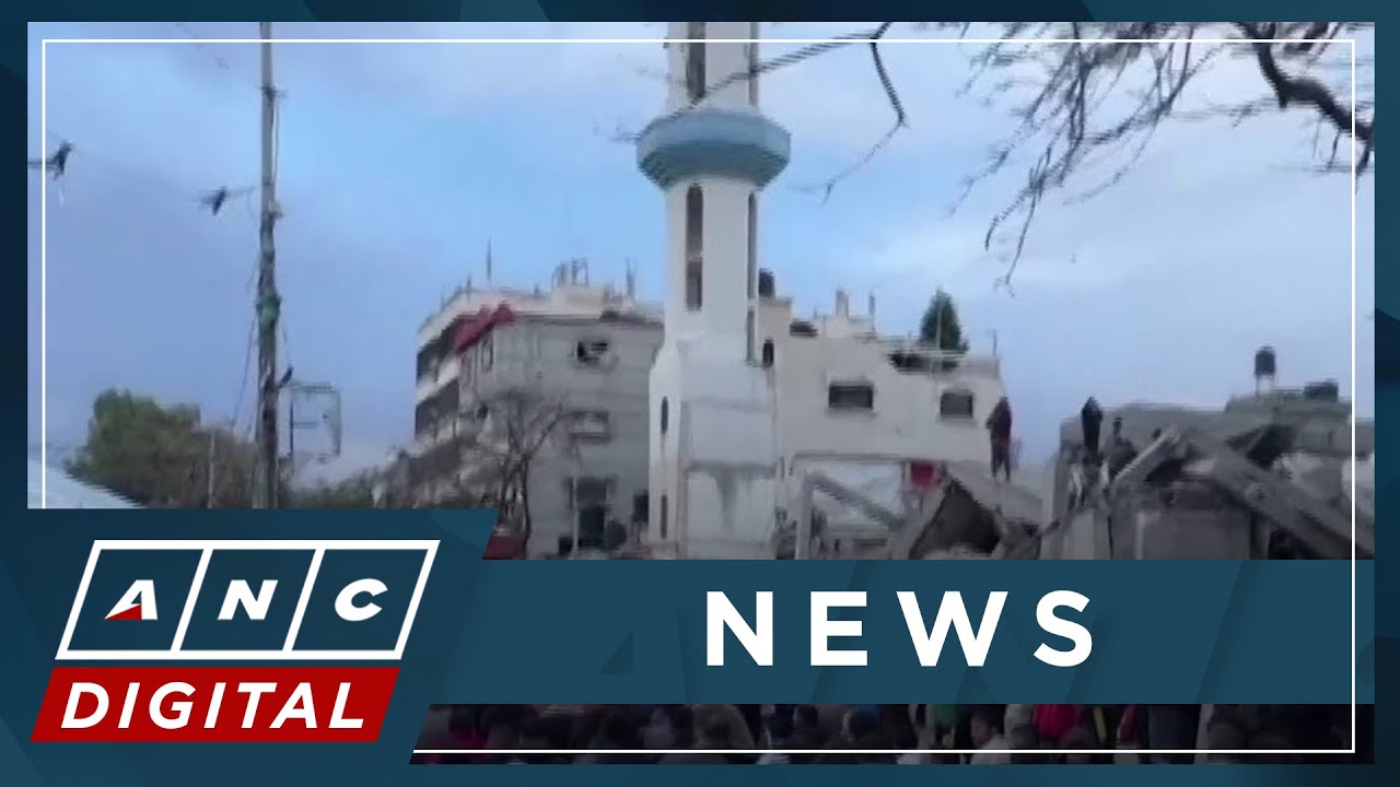 Gaza residents hold Eid prayers by ruins of mosque | ANC