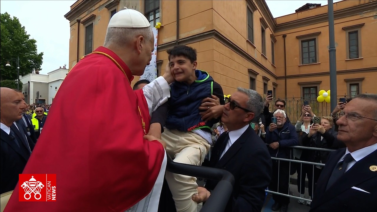 Highlights - May 08 2026, Pompeii: meeting with some ill and disabled people - Pope Leo XIV