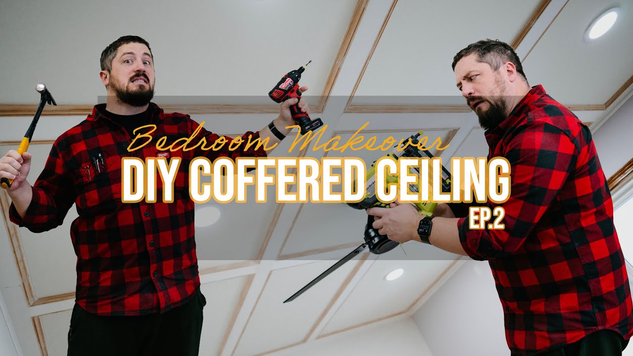 Episode 2 - DIY Canisters and Faux Coffered Ceiling