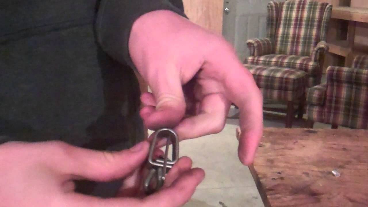 how to make a slide wire for trapping