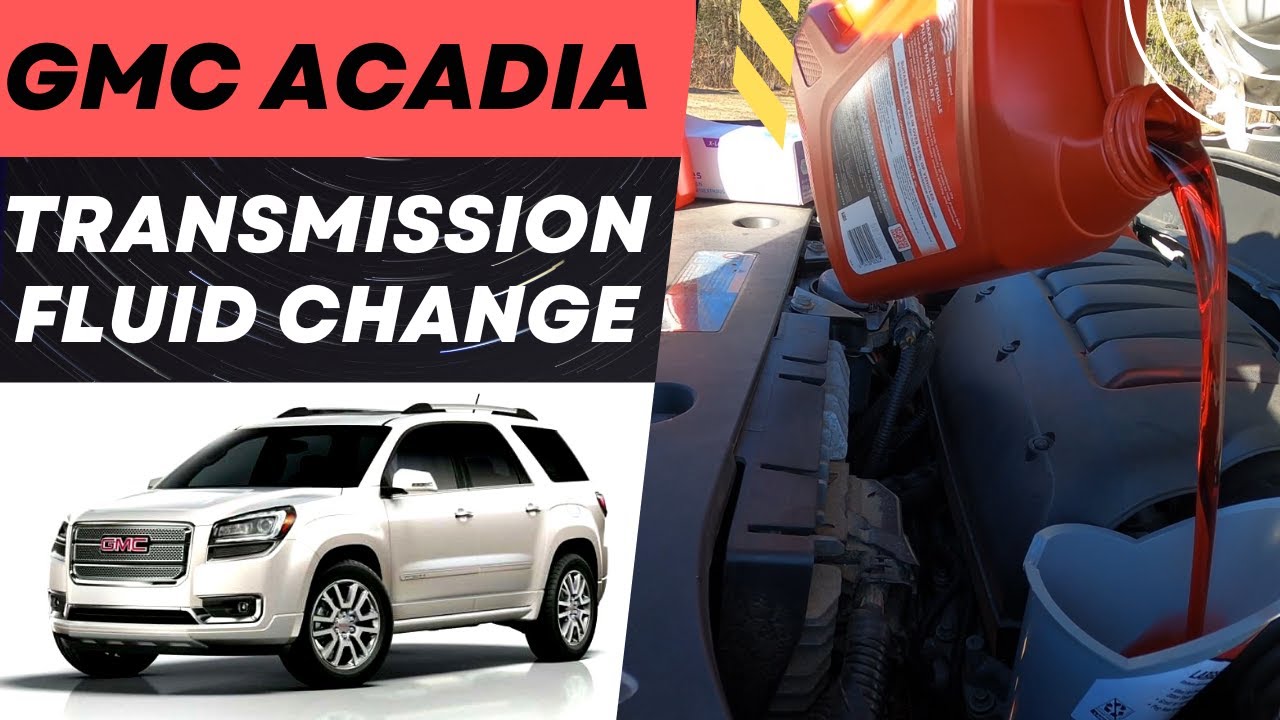 Замена трансмиссионной жидкости GMC Acadia