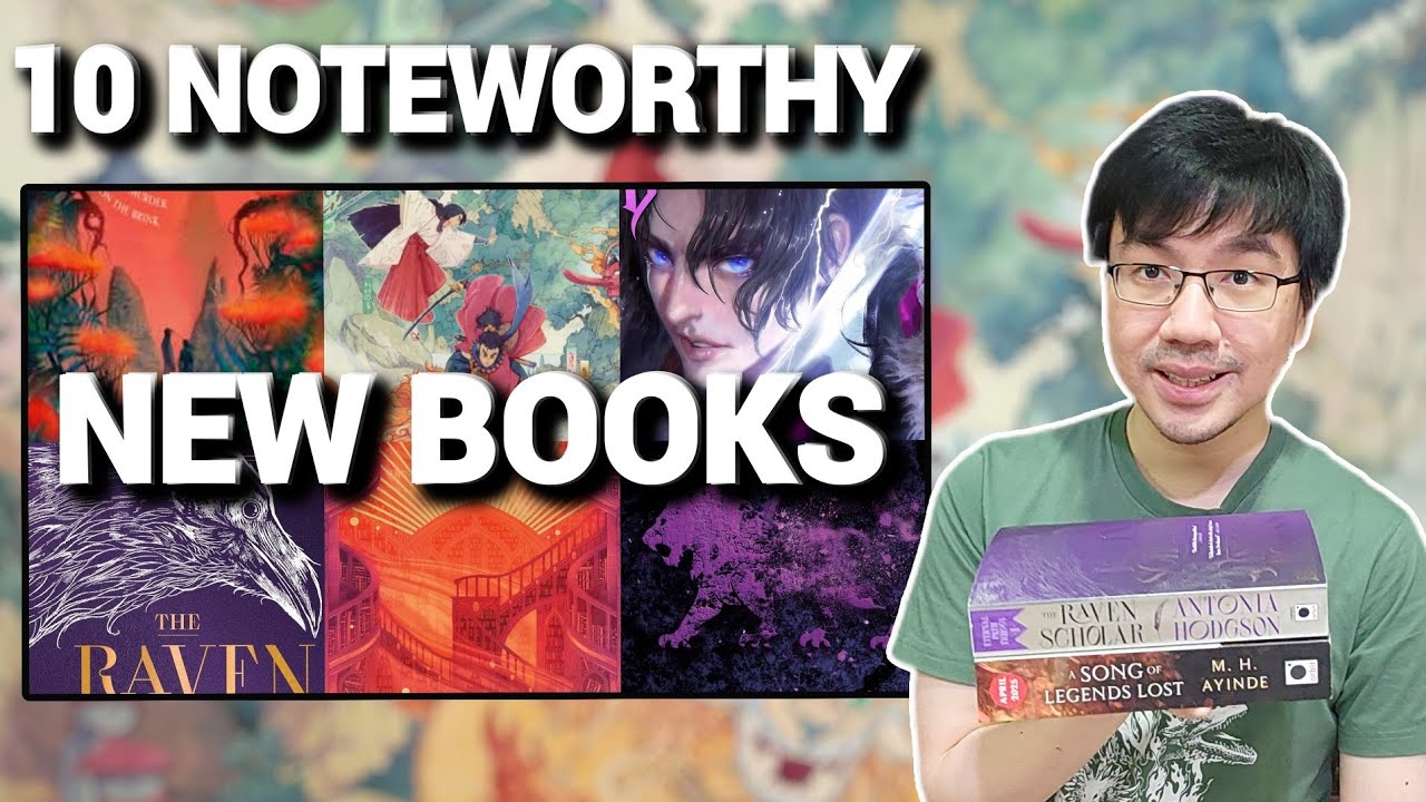 10 New Noteworthy Fantasy & Sci-fi Book Releases of April 2025!