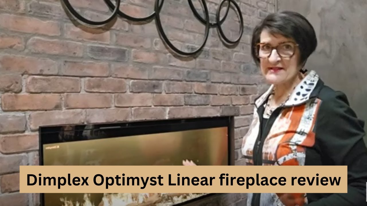 Dimplex Optimyst linear vapor Electric Fireplace Review #electricfire #electricfireplace #dimplex