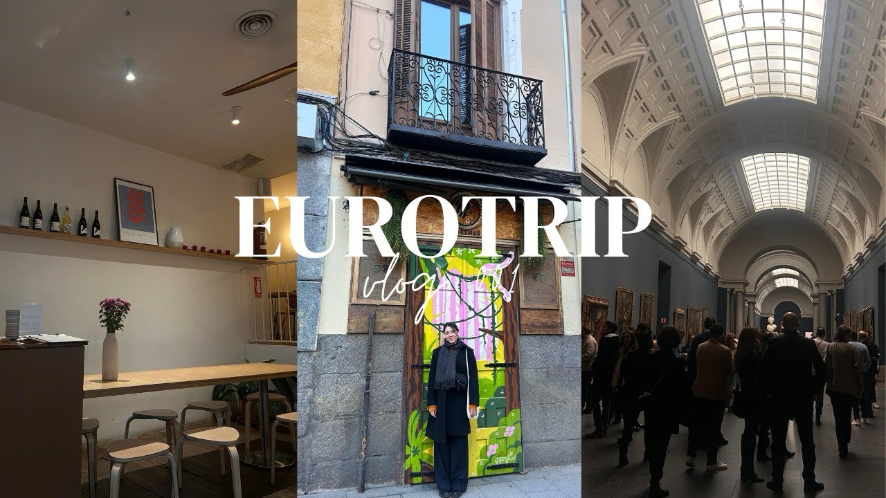 eurotrip | madrid con mi mama - vlog 01