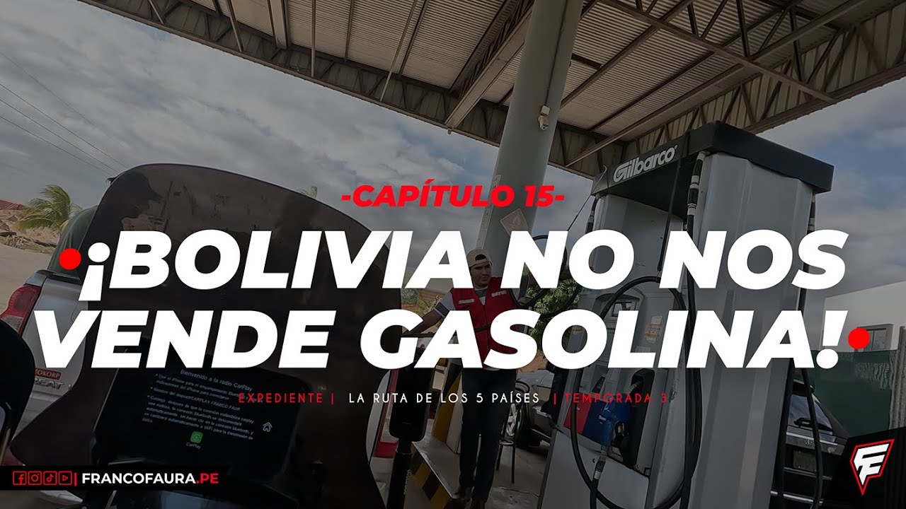 ¡NO NOS VENDEN GASOLINA EN BOLIVIA!🇧🇴 | T3 - Cap 15 | LA RUTA DE LOS 5 PAÍSES 2024 🏍️🌎