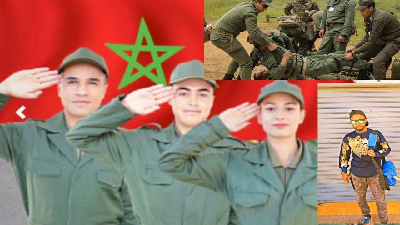 شوفوا فاش كنت راجع لقيت الدراري  غدين للتجنيد الإجباري الدفعة الأولى.شاهد في الفديو