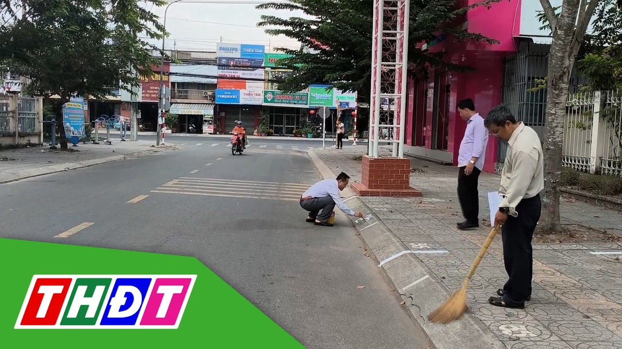 Phường Mỹ Ngãi hoàn tất phân lô chợ hoa Tết Bính Ngọ 2026 | THDT