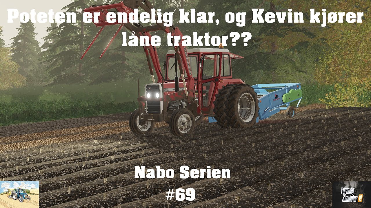 Let's Play Farming Simulator 2019 Norsk Nabo Serien Episode 69