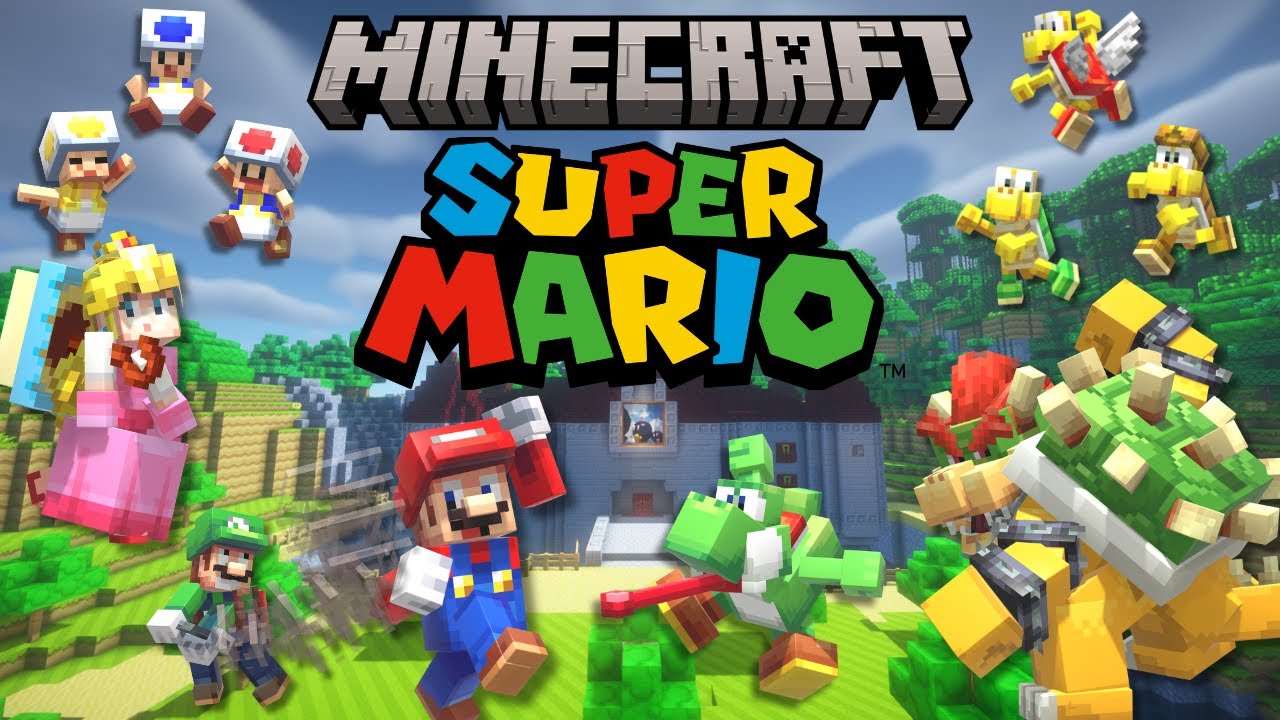 Alphs FINISHED Mario Minecraft player models!!! - Minecraft showcase