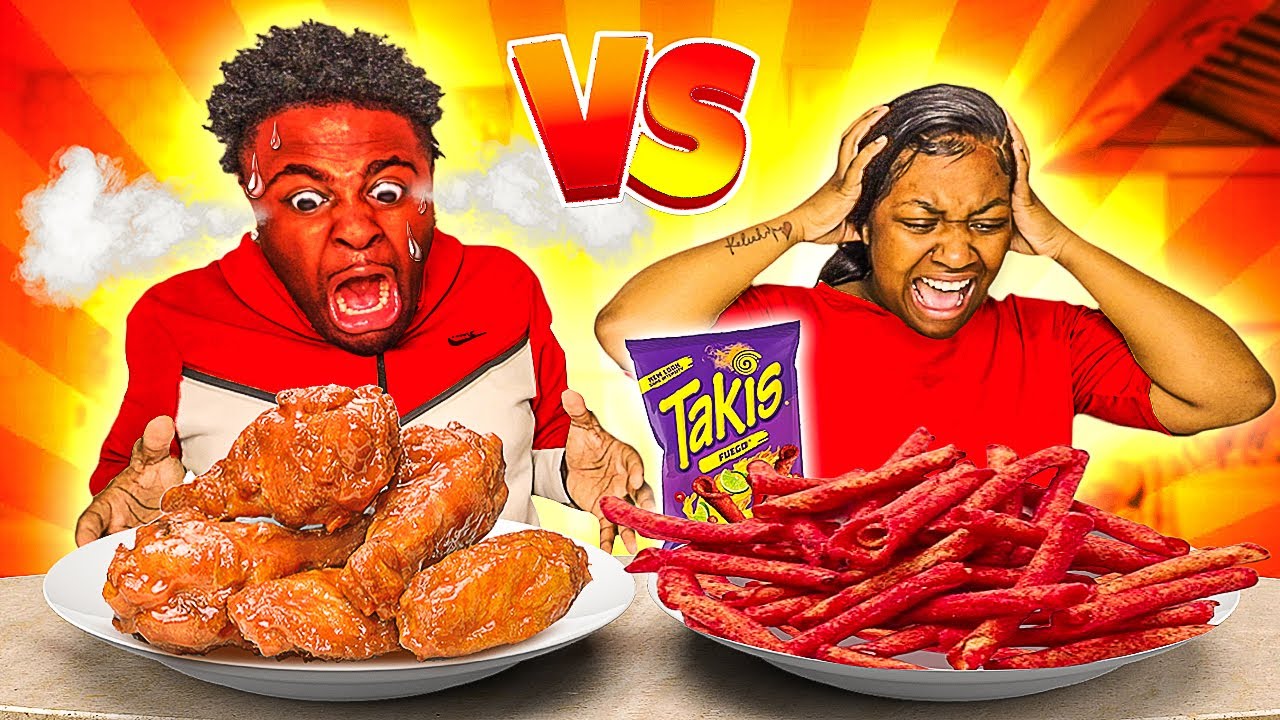 SPICY VS EXTREME SPICY FOOD CHALLENGE