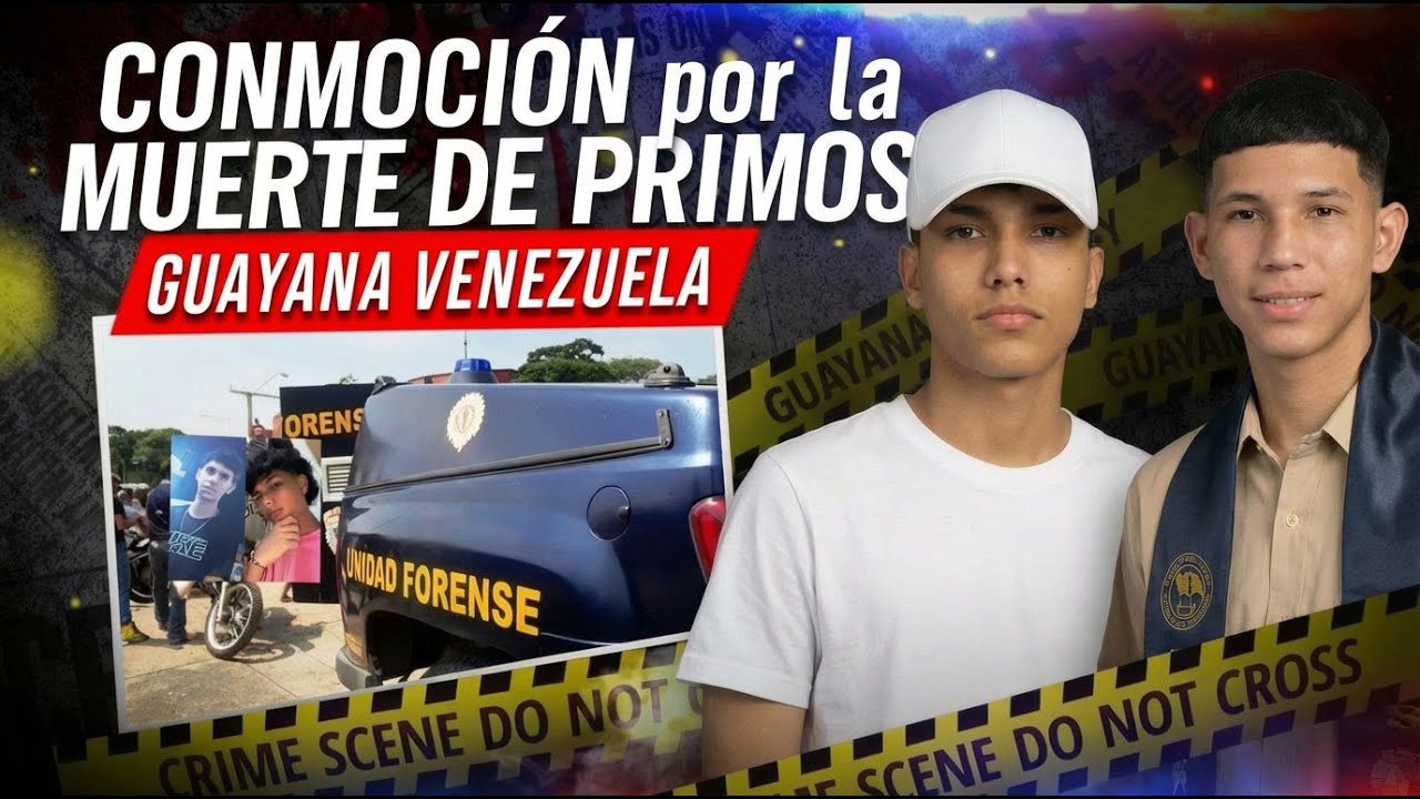 2 PRIMOS ENCONTRADOS MUERTOS, LA AUTOPSIA NO CONDICE con la CAUSA! Conmocion en GUAYANA VENEZUELA!