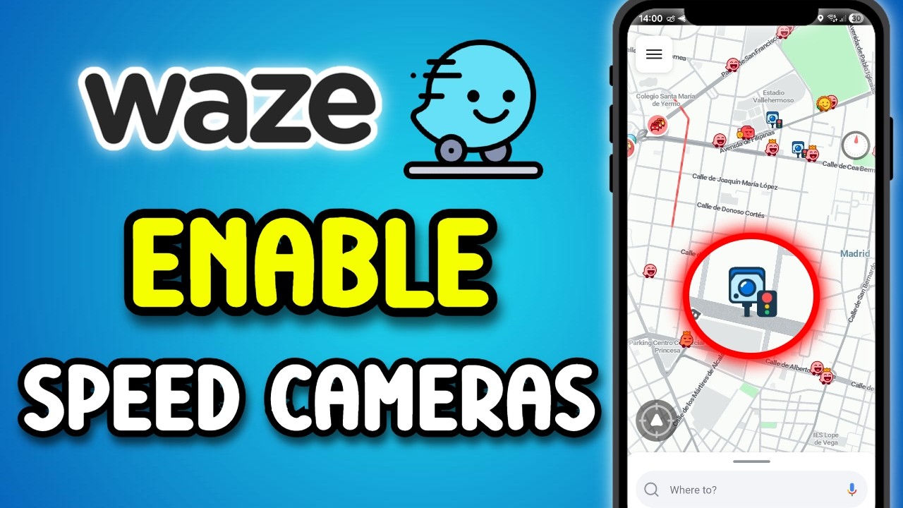 Как включить оповещения о камерах контроля скорости в Waze (быстро и просто)
