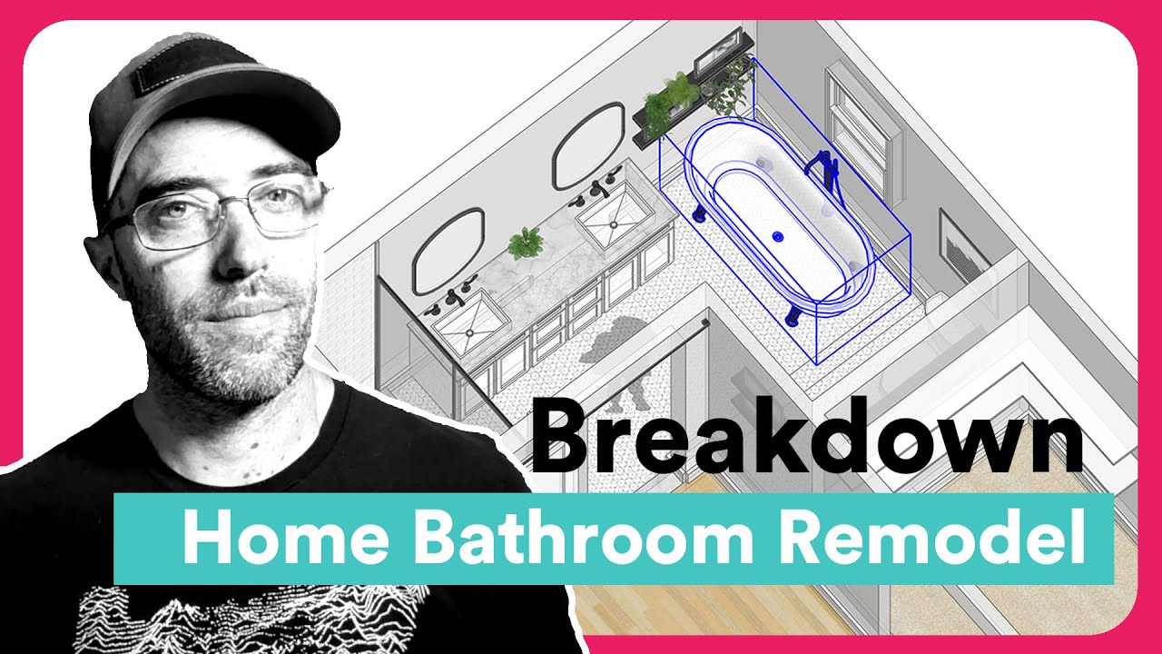 Project Breakdown: Bathroom Remodel w/ SketchUp & LayOut