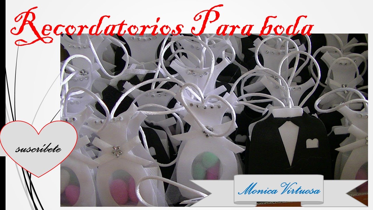 Recordatorios para matrimonio/DIY