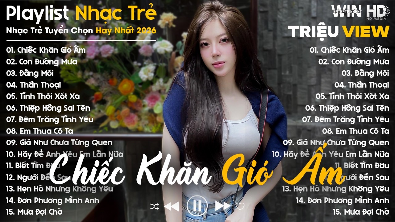 Chiếc Khăn Gió Ấm, Con Đường Mưa, Đắng Môi... - Nhạc Trẻ Ballad Tâm Trạng Hot TikTok TRIỆU VIEW