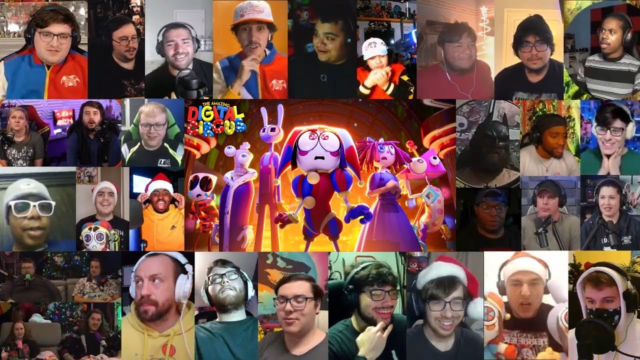 THE AMAZING DIGITAL CIRCUS - Ep 7: Beach Episode Reaction Mashup