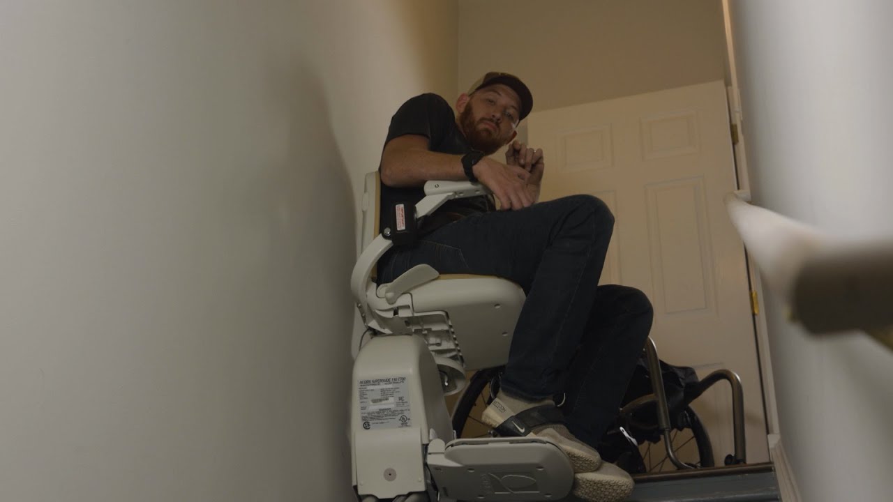 Oscar Mike Family Home Makeover: Acorn Stairlifts' Customized Stairlift System
