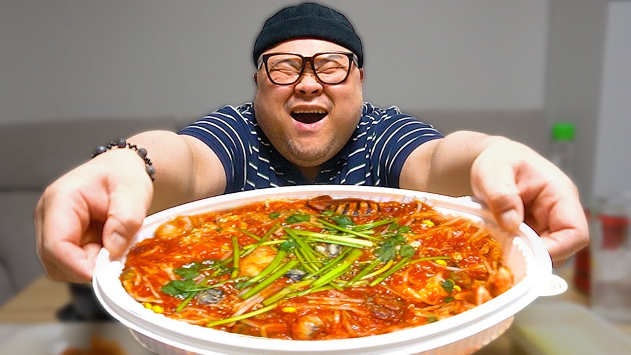 완전 매운 아구찜은 미노가 찜했습니당│ Spicy Braised Monkfish Mukbang Eatingshow