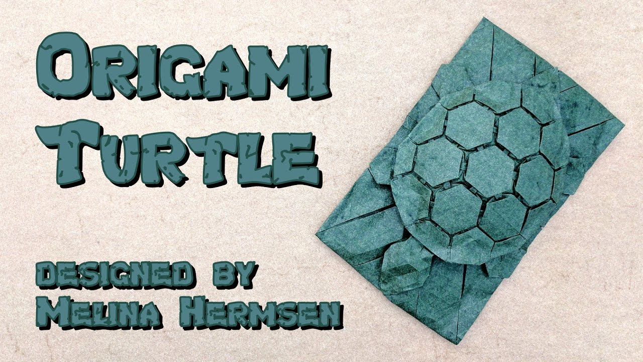 Origami Tutorial: Tessellated Turtle 