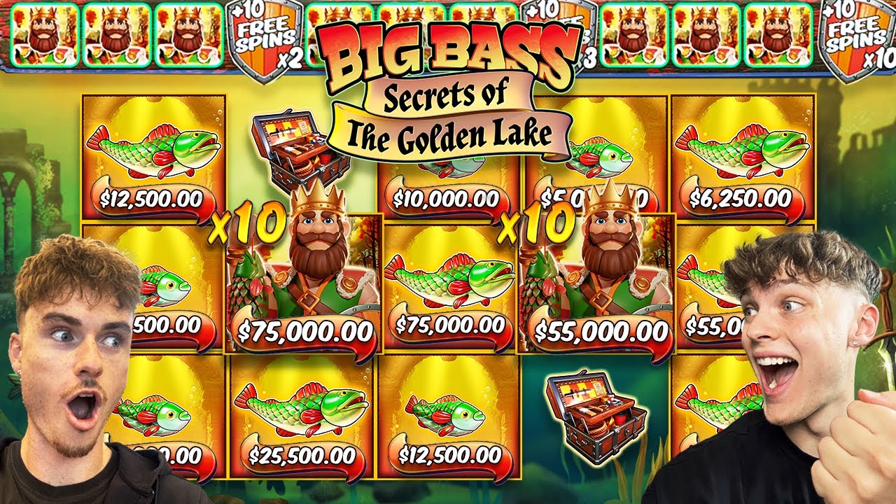 WE SPENT $100,000 ON BIG BASS SECRETS OF THE GOLDEN LAKE! (INSANE)