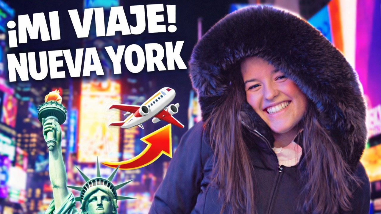 ¿Cómo es el VUELO a NUEVA YORK 🇺🇸 | Así Fue Mi Viaje a NYC | mariaguillenor