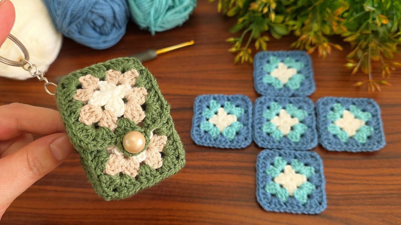 💰💰💰I Made Money With This Super Easy Crochet Tiny Bag Keychain! Buy it and give it as a gift