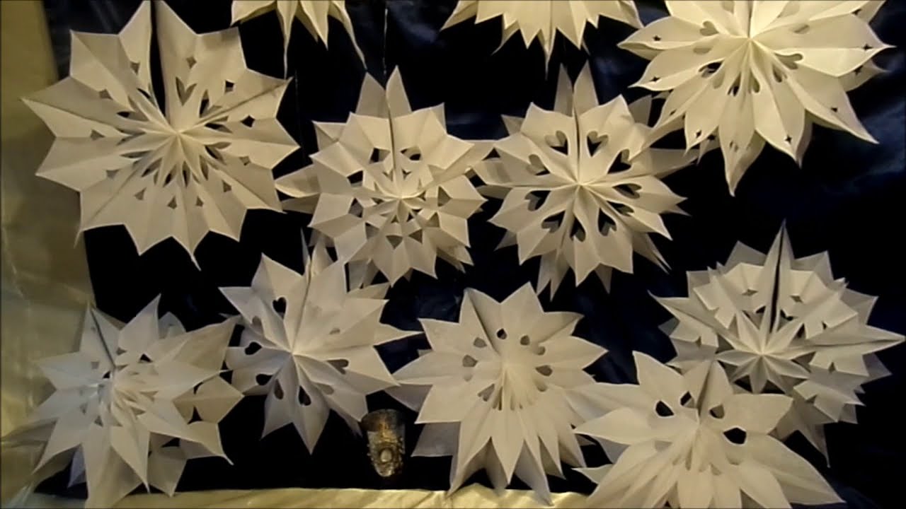 DIY: 12 NEUE STERNE aus Papierfrühstückstüten, mit VORLAGEN BLITZSCHNELL gemacht :))
