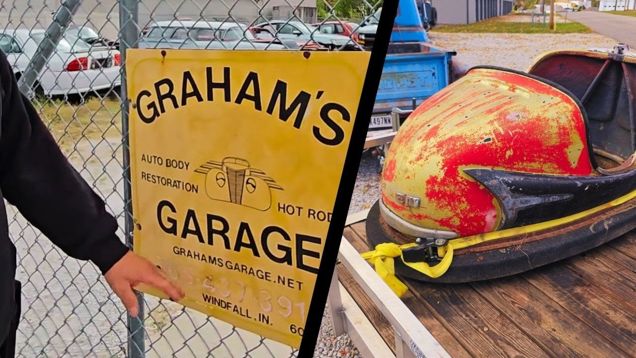 Inside Graham’s Wild Vintage Compound | Bumper Cars, Bullet Holes & More!