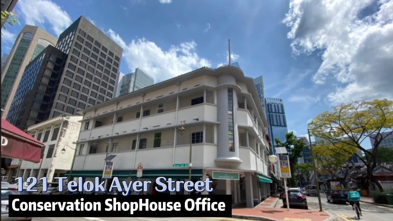 121 Telok Ayer Street (Conservation Shophouse Office for Rent)