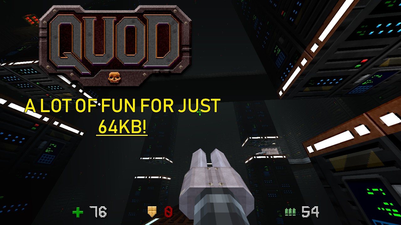 Quod: 64kilobytes for a full FPS experience!