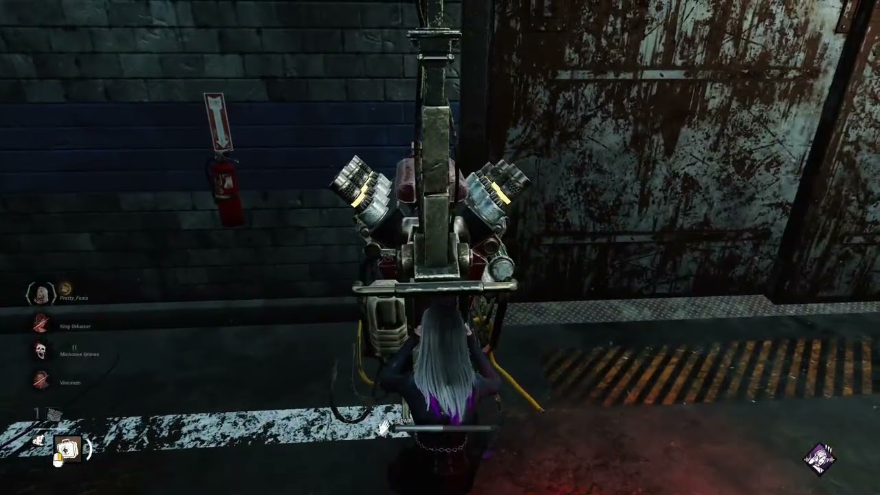 Dead by Daylight / Survivor is too Dumb to realize the killer is letting her escape