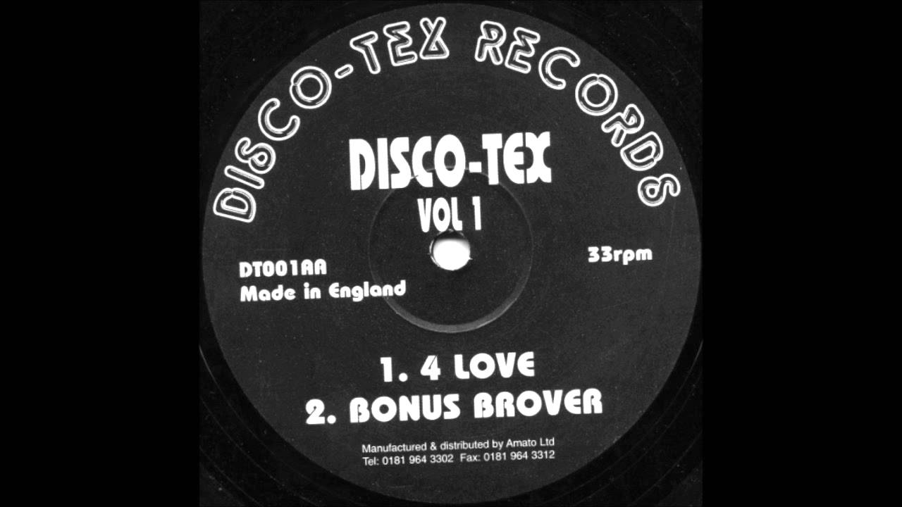 Disco-Tex Vol.1 - 4 Love