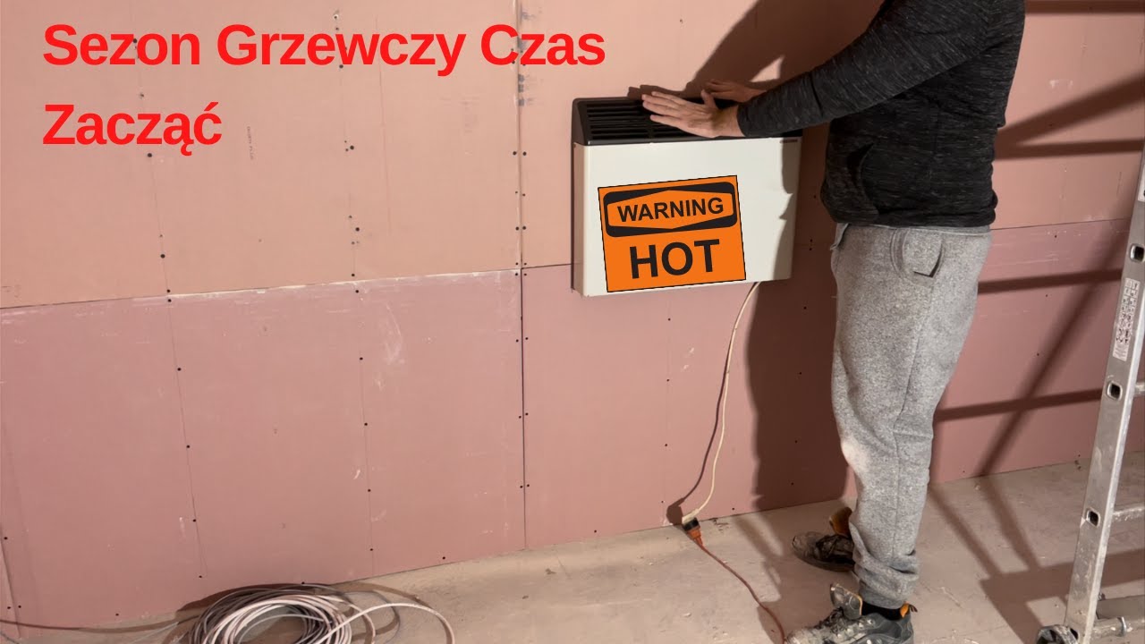 Montaż Grzejnika Elektrycznego, Zabudowa Rur C.O(Installation of Electric Heater Adaptacja Poddasza)